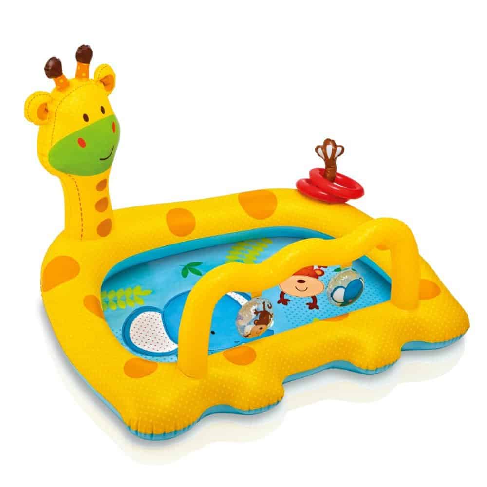 Intex Smiley Giraffe Inflatable Baby Pool For $9.93