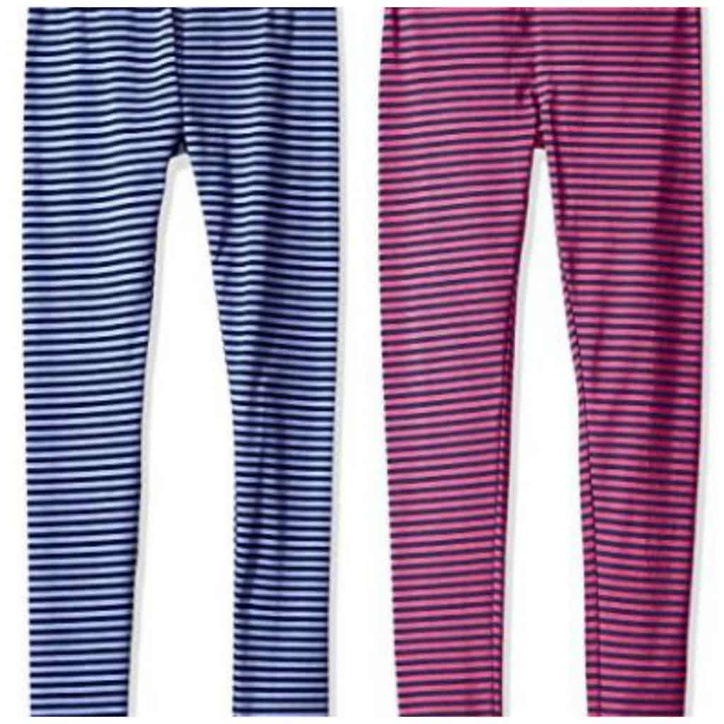 Scout + Ro Girls' Striped Jersey Leggings