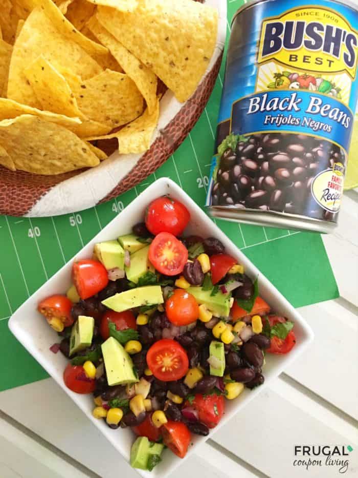 Black Bean Salsa with Avocados