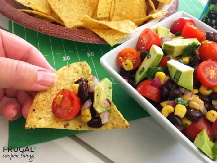 Black Bean Salsa with Avocados