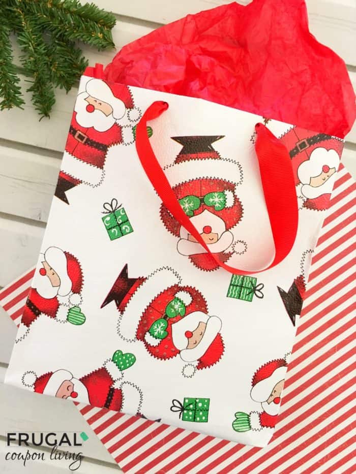 Cereal Box Gift Bag Christmas Craft