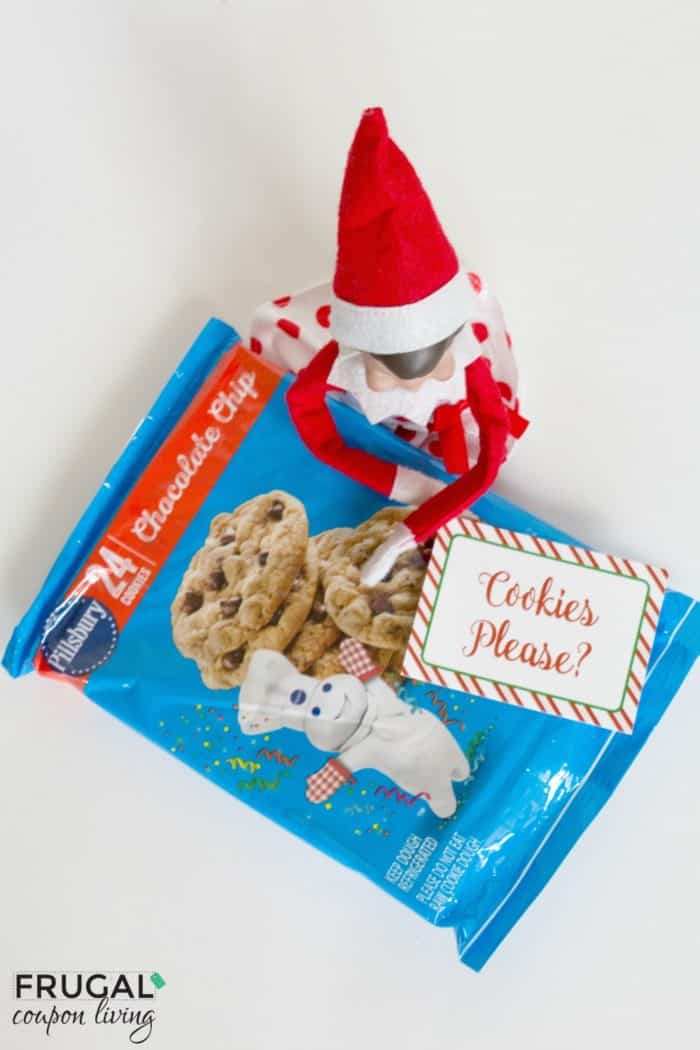 Elf on the Shelf Ideas | Elf Makes Cookies