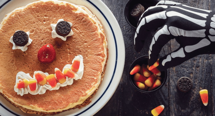 IHOP: FREE Scary Face Pancake on Halloween