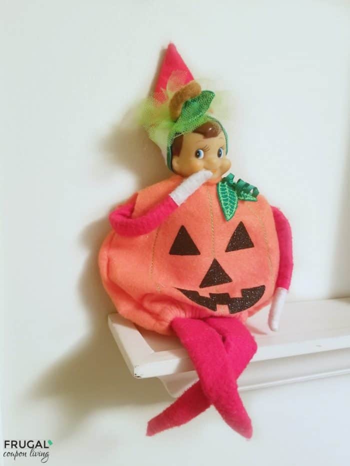 Pumpkin Elf Costume