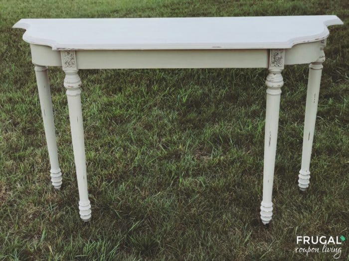 Upcycled Farmhouse Table with Homemade Chalk Paint