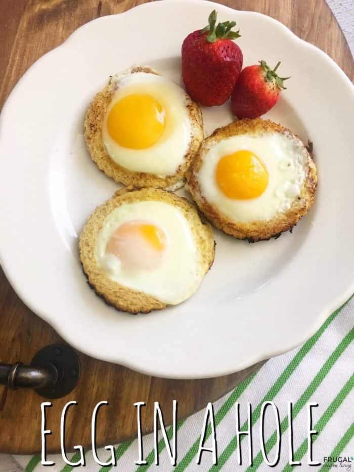 Eggs in a Hole Breakfast Recipe