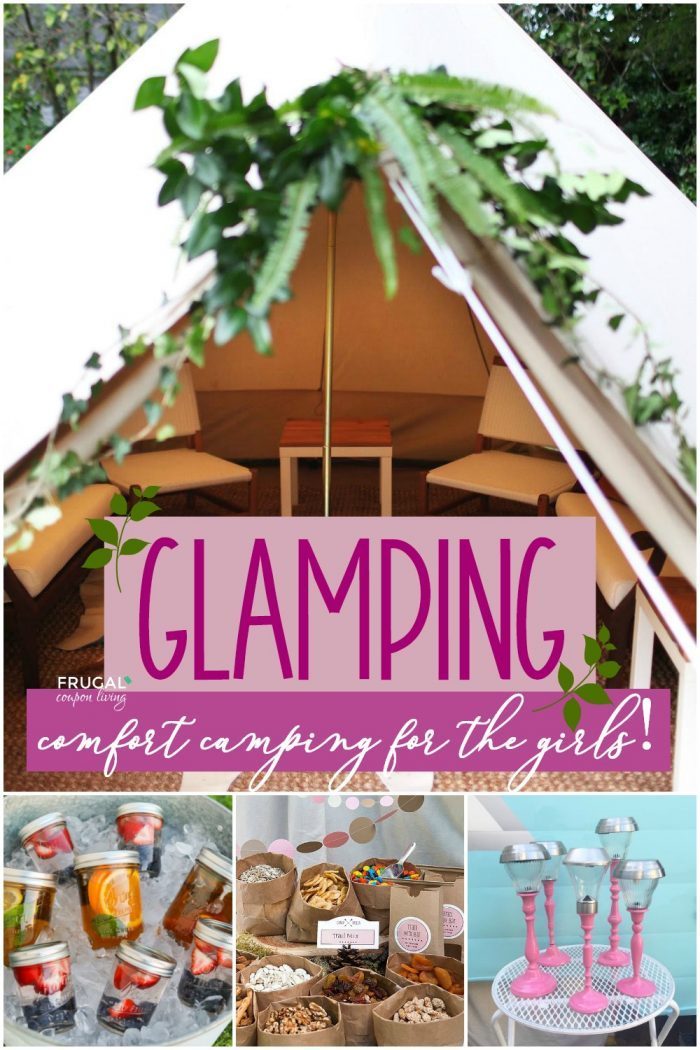 Glamping Ideas and Camping Girls Trip