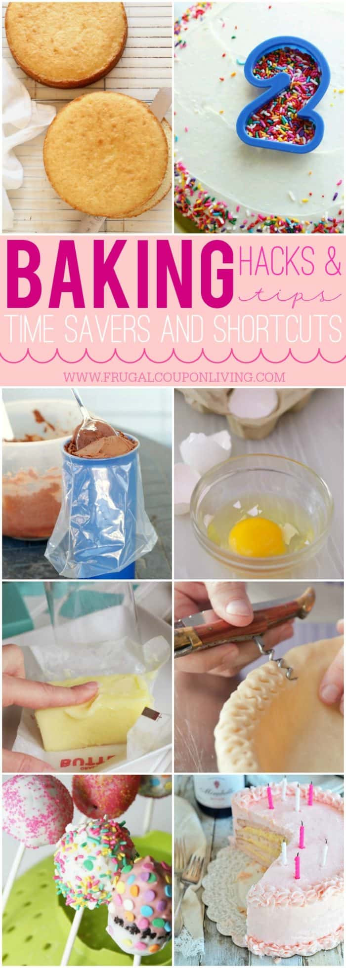 Baking Hacks and Tips - Time Savers and Shortcuts | Frugal Coupon Living