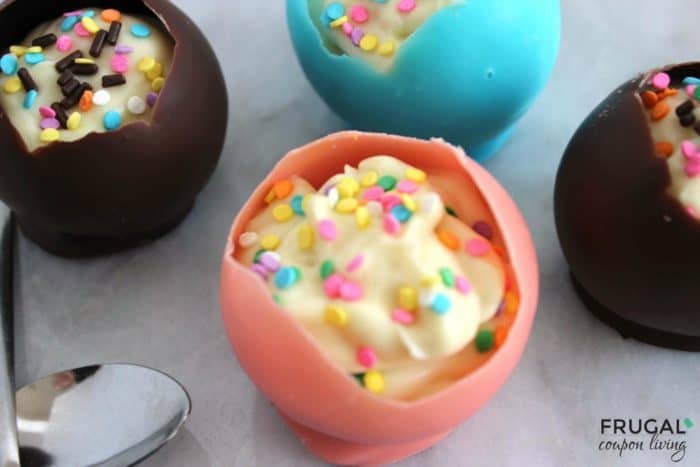 Chocolate Dipped Balloon Bowls