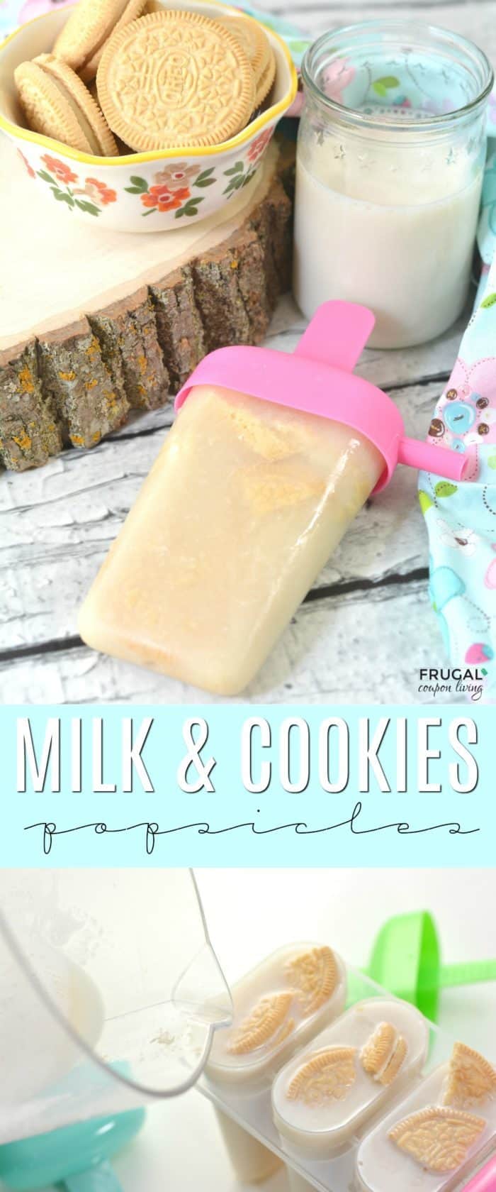 Milk and Cookies Popsicles