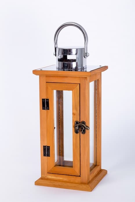 Prairie Grove Large Outdoor Wood Lantern