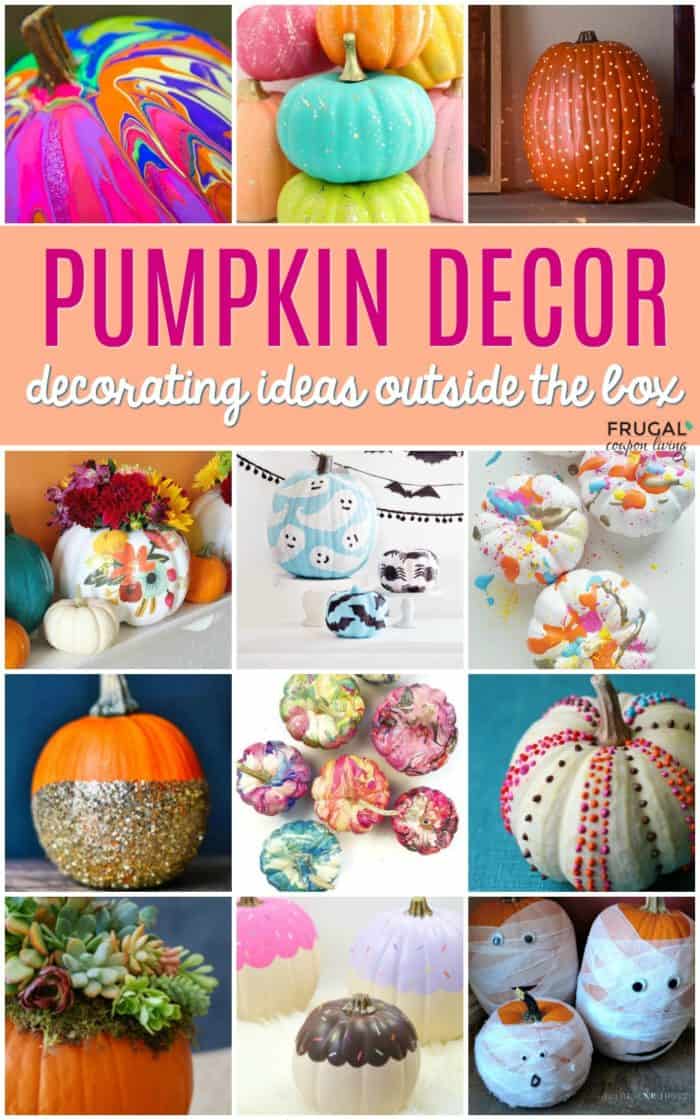 Creative Pumpkin Decorations - Ideas Outside Your Traditional Halloween Decor