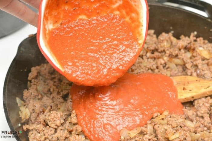 Tomato Sauce and Meat