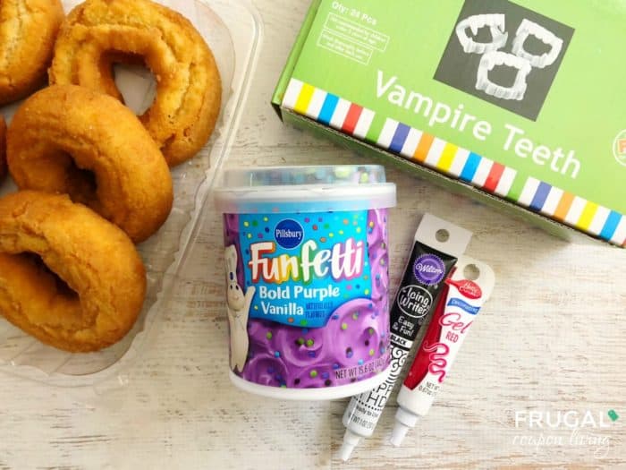 Halloween Donuts Ingredients