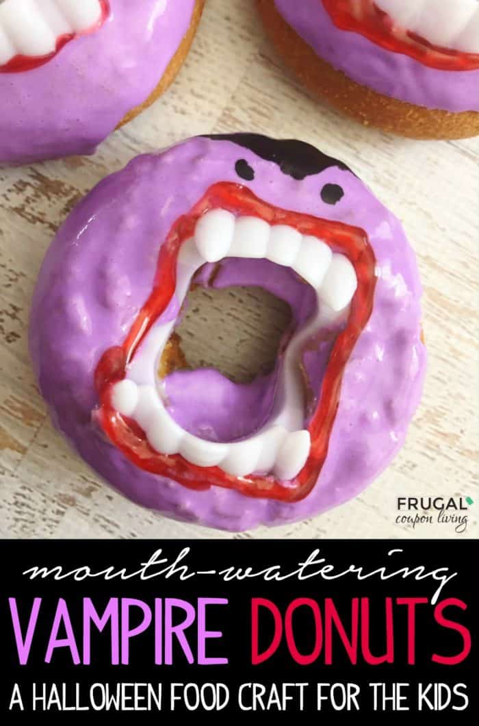 Mouth-Watering Vampire Halloween Donuts