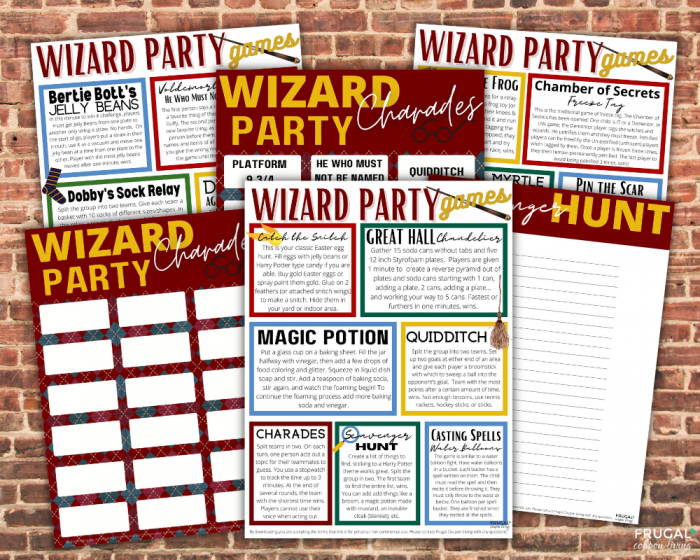 Harry Potter Party Games