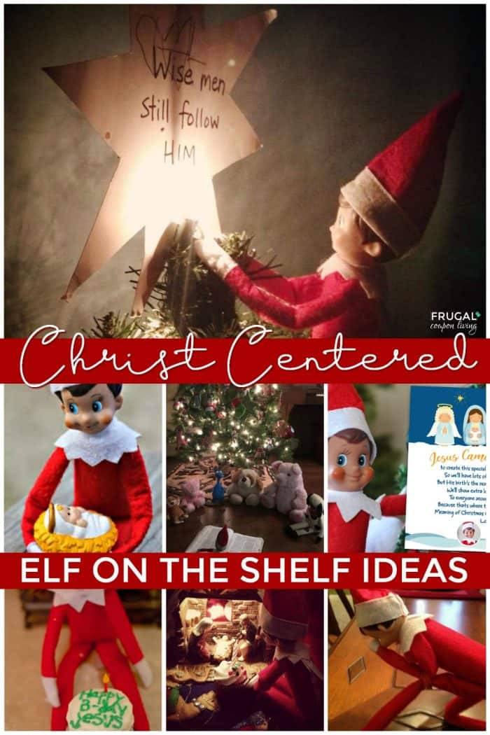 Christian Elf on the Shelf ideas