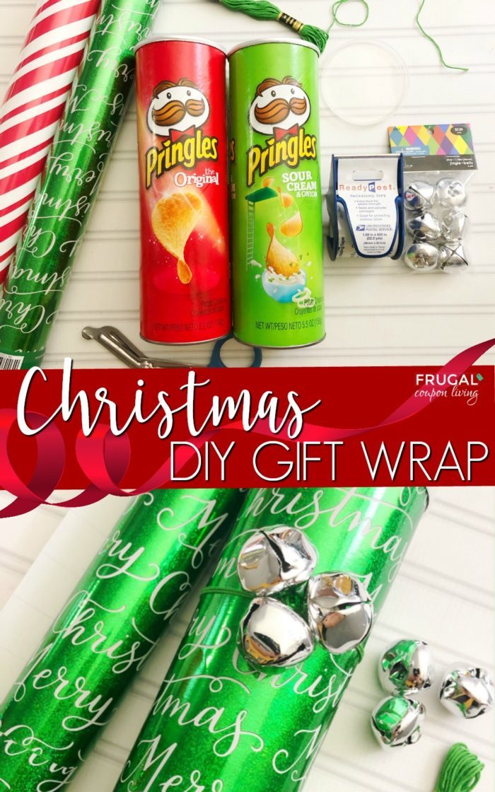 Pringles Can Craft for Christmas