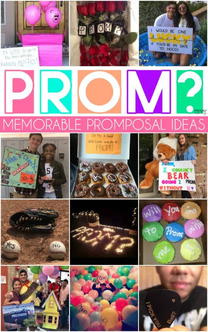 Memorable Promposals Ideas