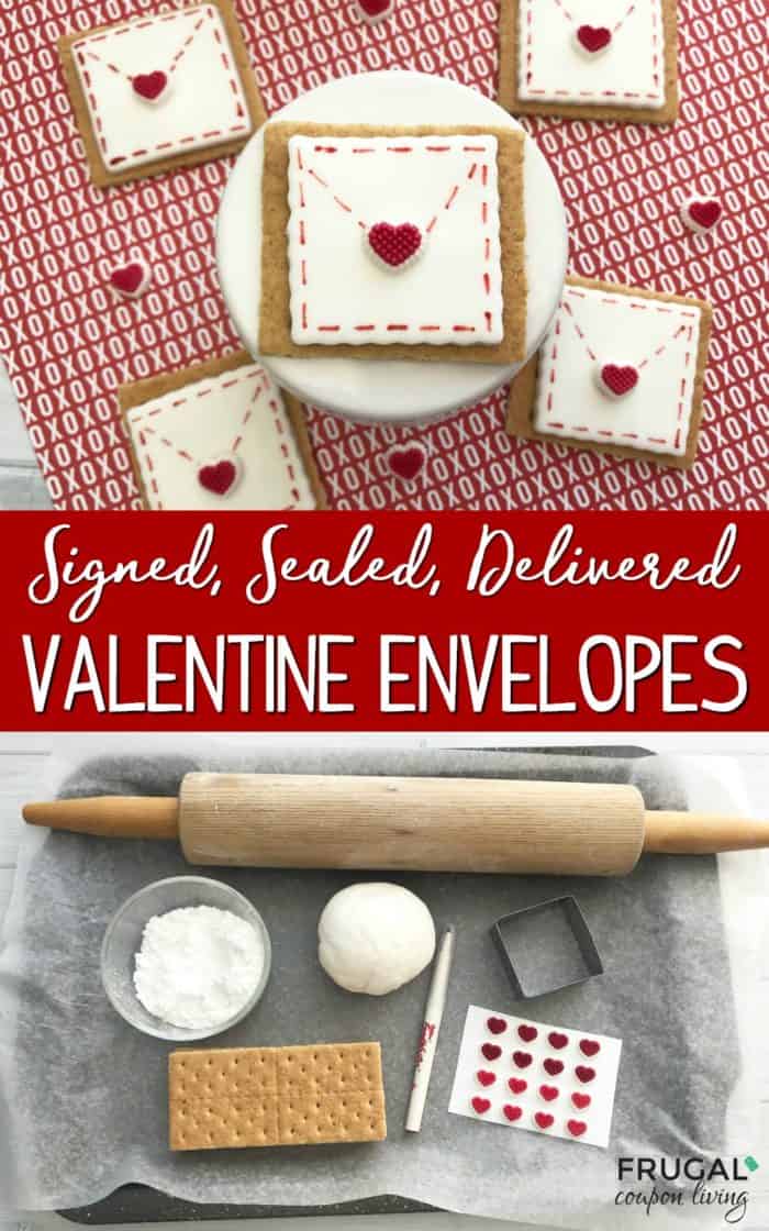 Valentine's Day Cookie Envelopes