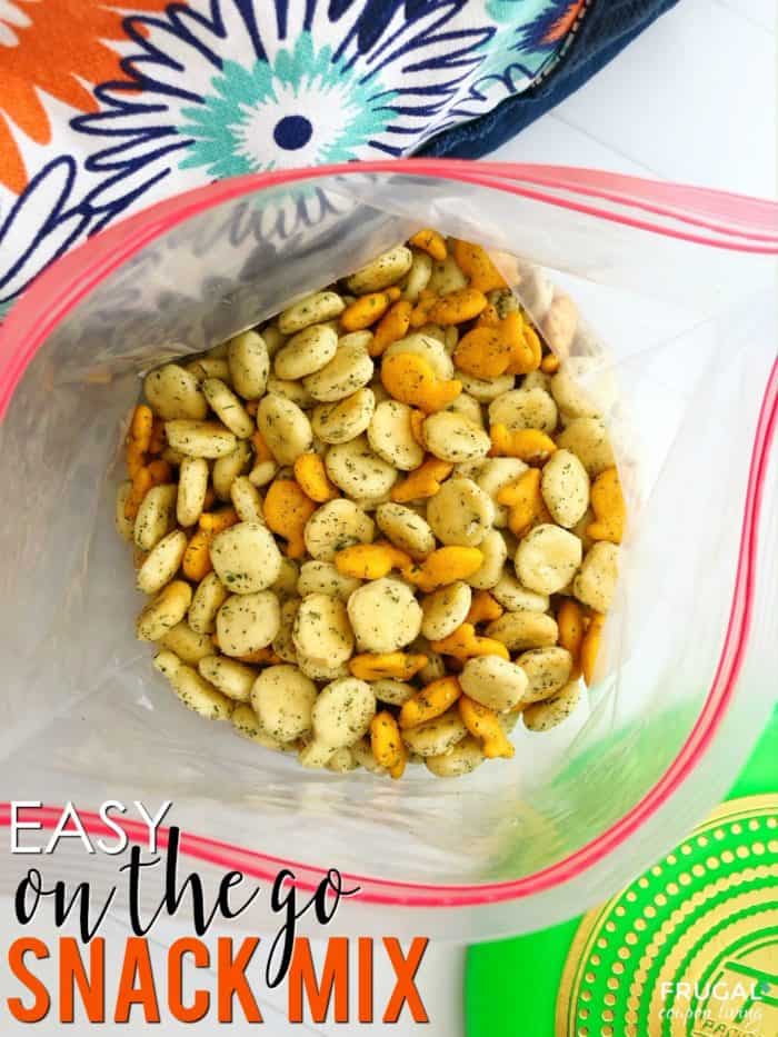 Beach Friendly Food Snack Mix