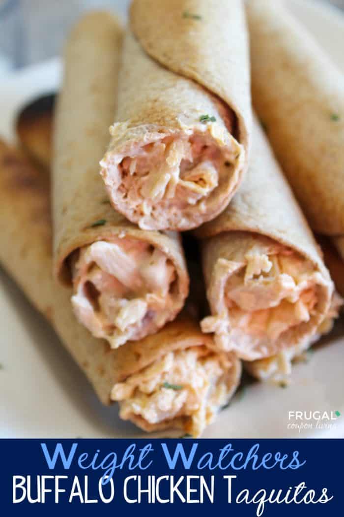 Weight Watchers Buffalo Chicken Taquitos