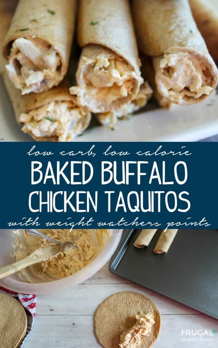 Low Carb Taquitos with Weight Watcher Points