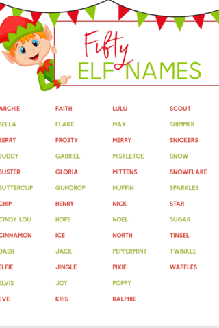 Elf on the Shelf Printables