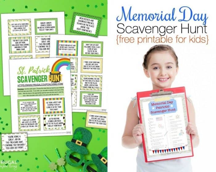 Spring Scavenger Hunt Ideas