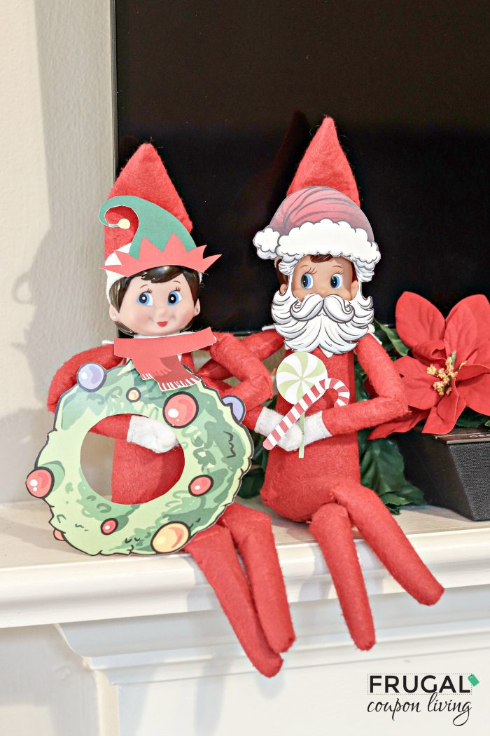 Printable Elf on the Shelf Props