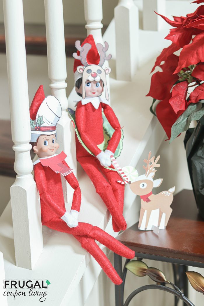 Elf on Shelf Photo Booth Props