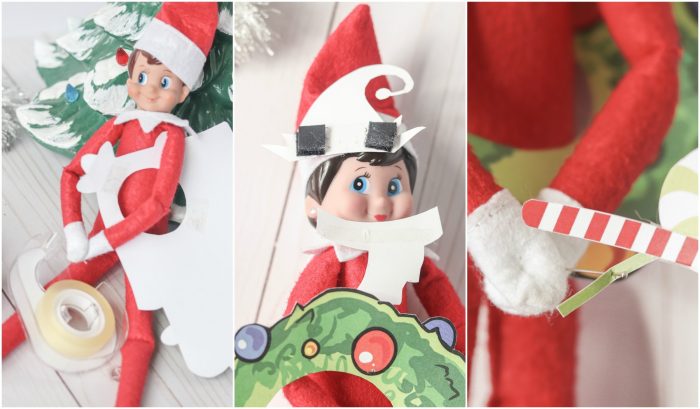 Elf on the Shelf Printable Costumes