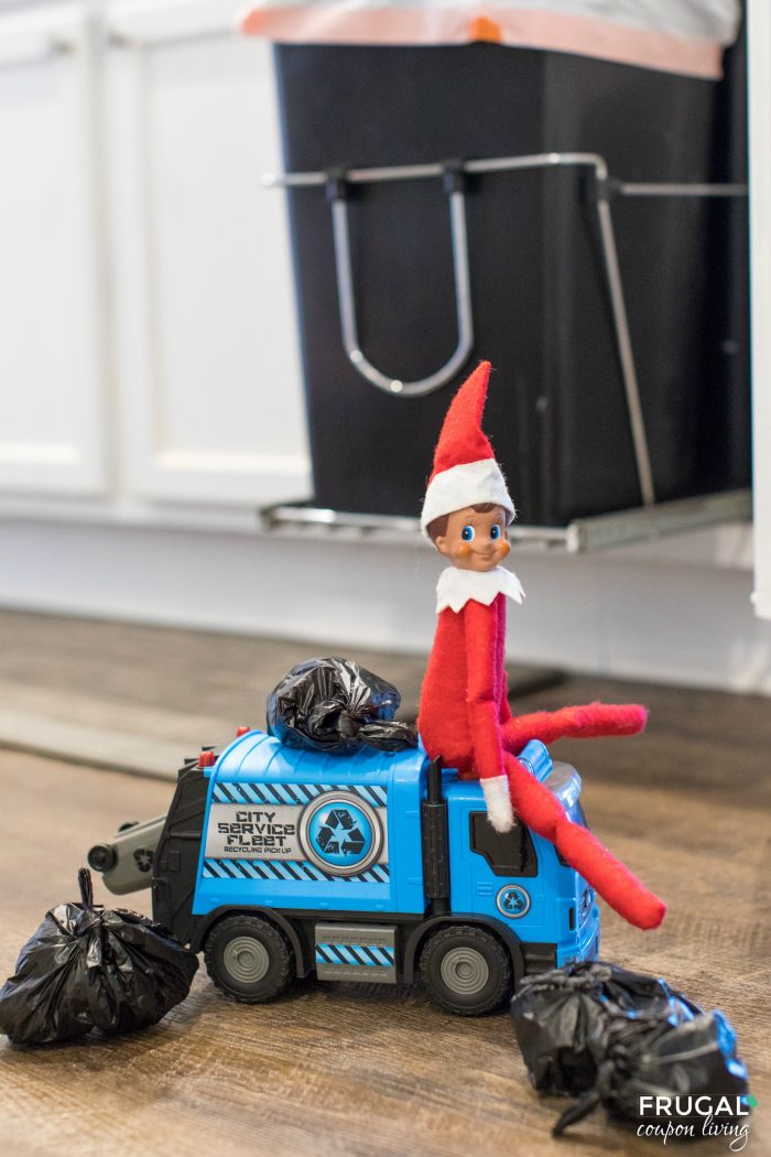 Elf on the Shelf Chores Garbage Bag