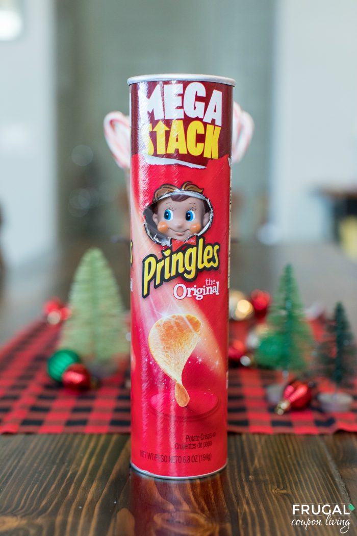 Elf on the Shelf Pringles Can Idea