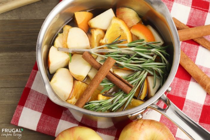 Fall Simmer Pot Recipe Ingredients