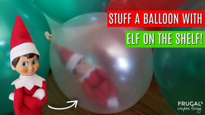 Balloon Stuffing Tool and this Elf on the Shelf Hack