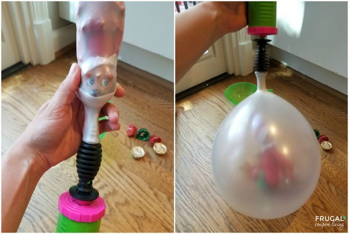 Balloon Elf on the Shelf Idea