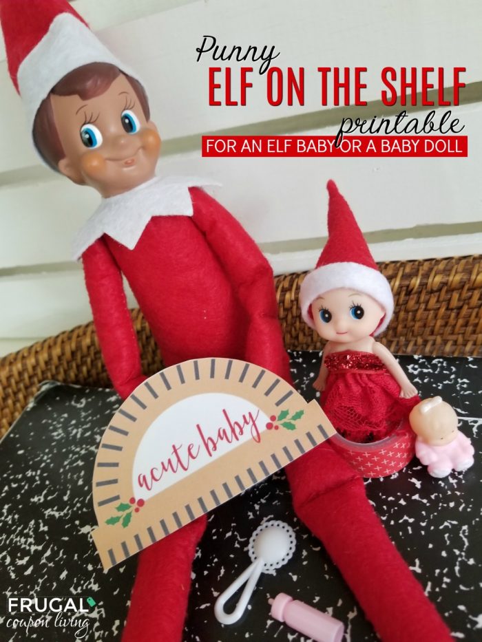 baby elf on the shelf doll