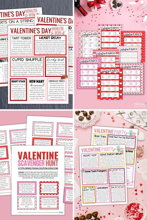 Valentine Games Printables