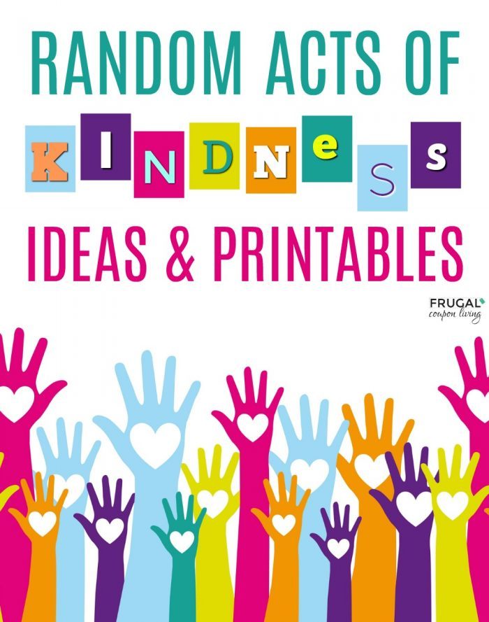 Random Acts Of Kindness Day Ideas PDF Printables