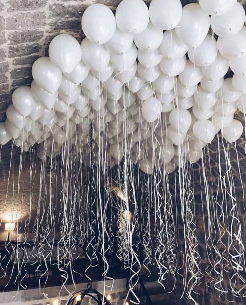 White Party Balloons