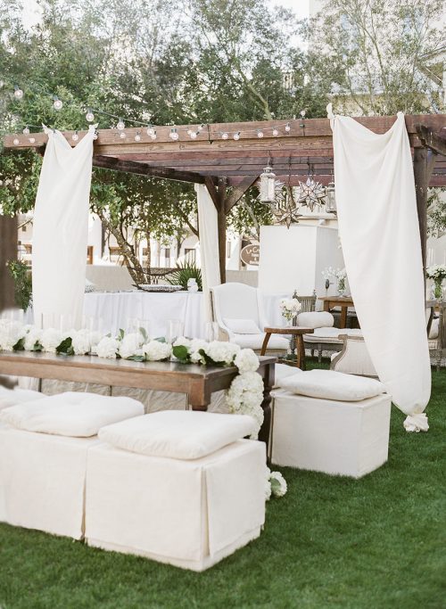 White Party Table Decor