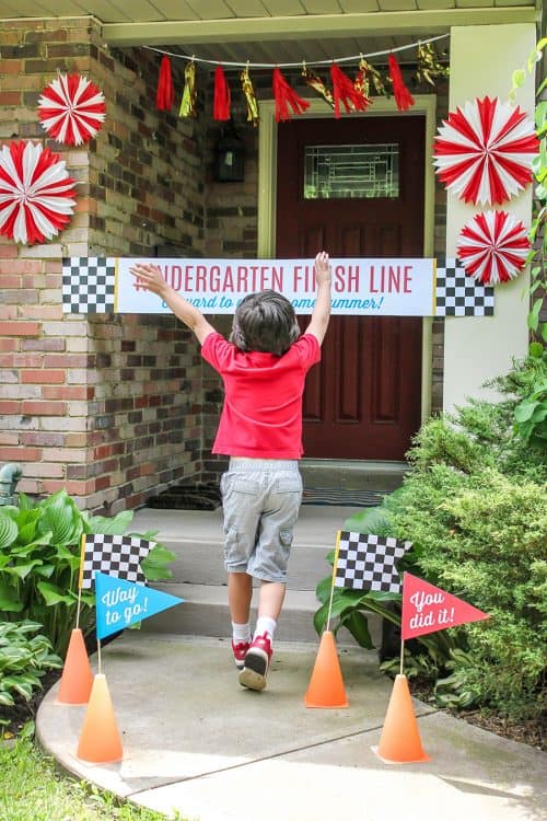 Last Day of School Finish Line Printable