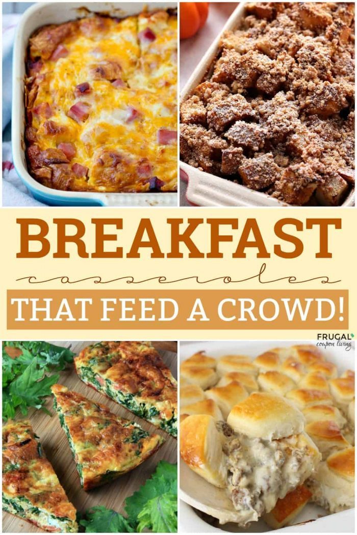 Breakfast Casseroles - Breakfast Ideas for a Large Group