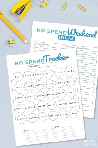 No Spend Tracker