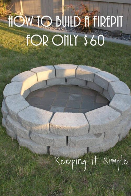 How to Build a DIY Fire Pit on a Budget