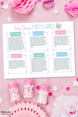 Baby Shower Games Ideas Printable