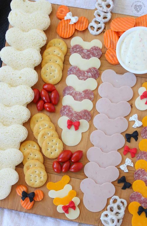 Mickey Mouse Disney Snack Board for Kids