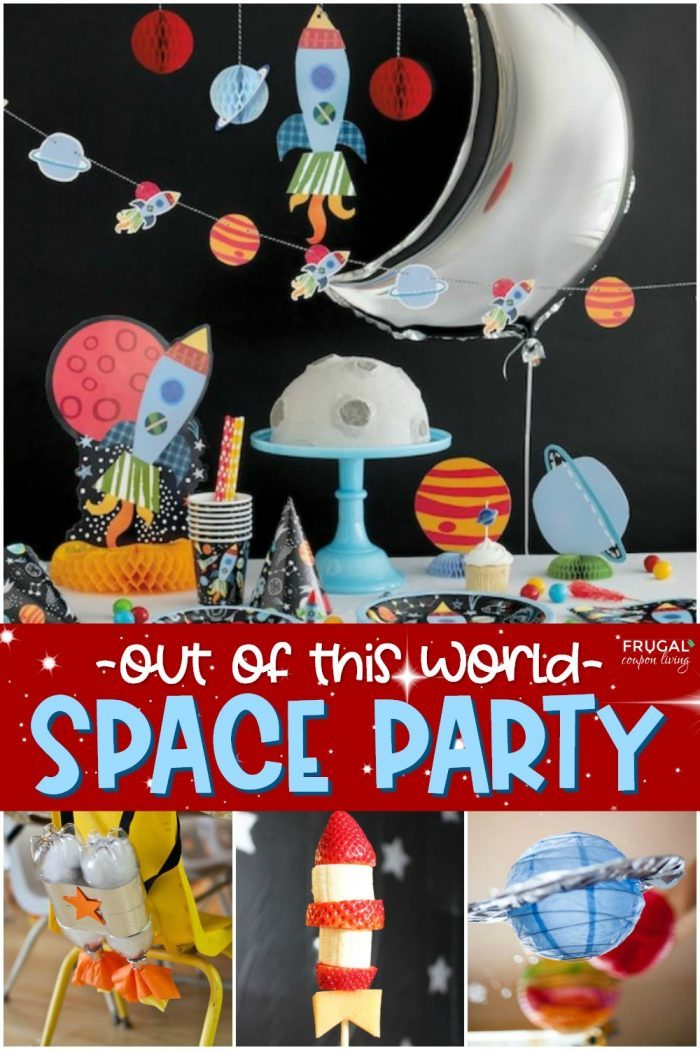 Out of this World Space Party Ideas & Galaxy Themed Birthday Parties