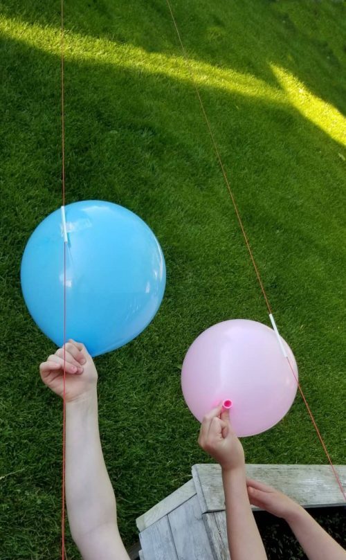 Balloon Rocket Science Experiment